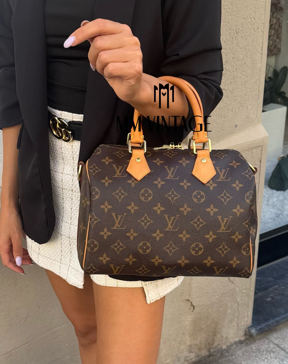 Borsa Speedy Bandoulière 25 Monogram Louis Vuitton