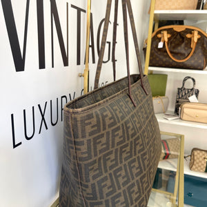 Borsa Shopping Roll FF Zucca Fendi