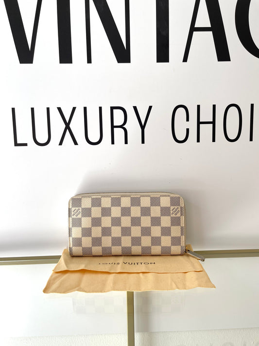 Portafoglio Zippy Damier Azur Louis Vuitton