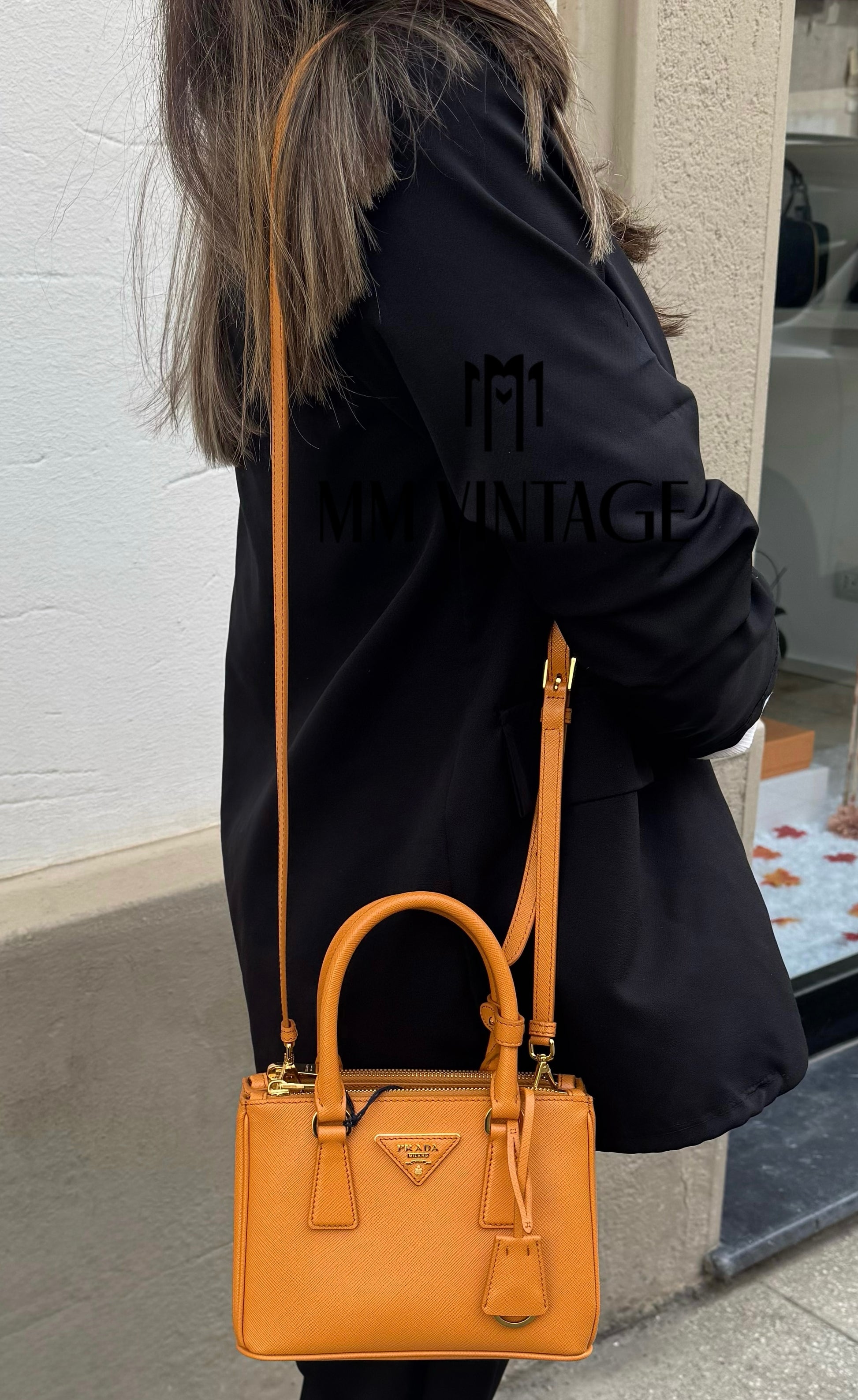 Borsa Galleria Mini in Saffiano Prada