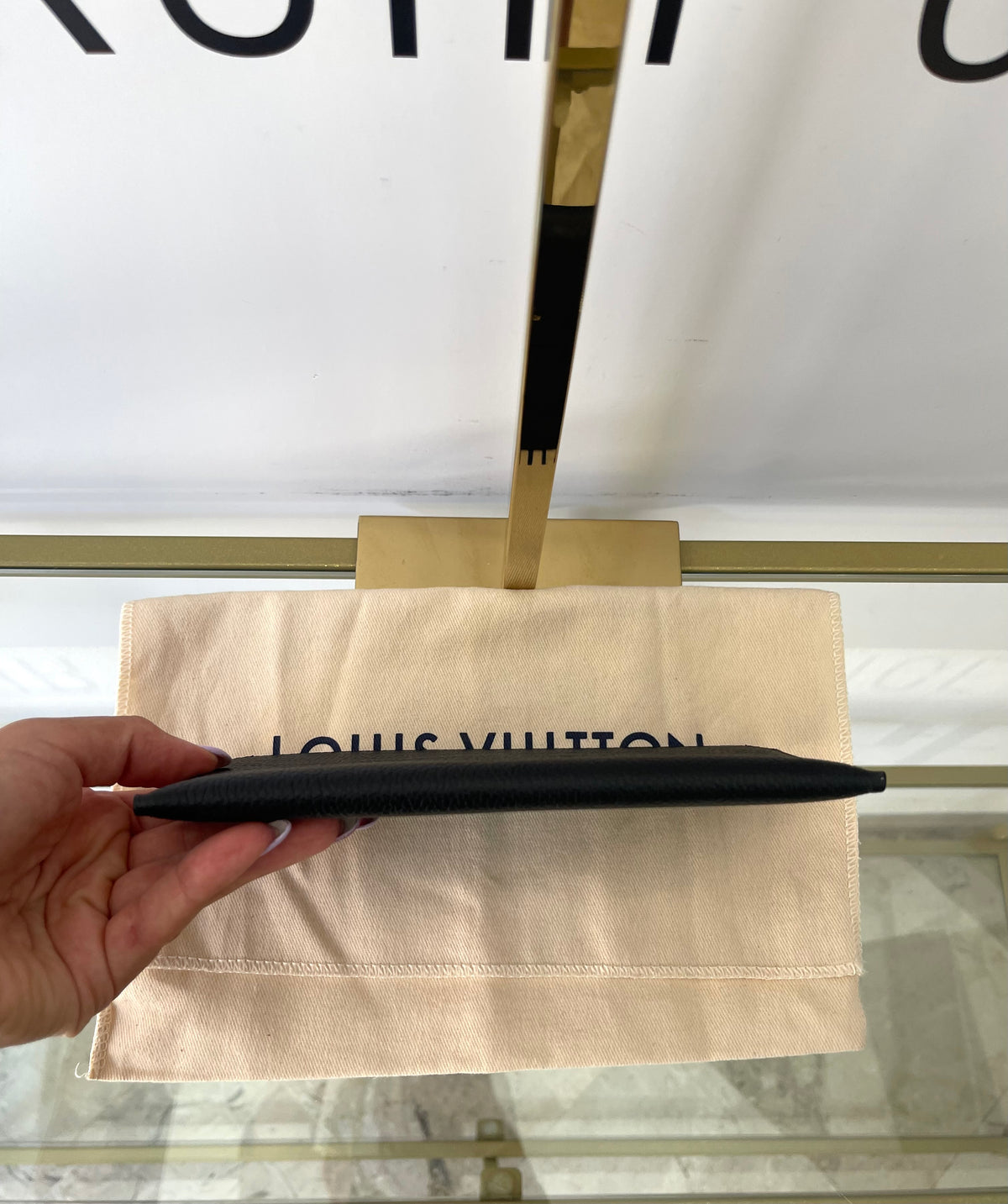 Pochette Félicie Monogram Empreinte Bicolor Louis Vuitton