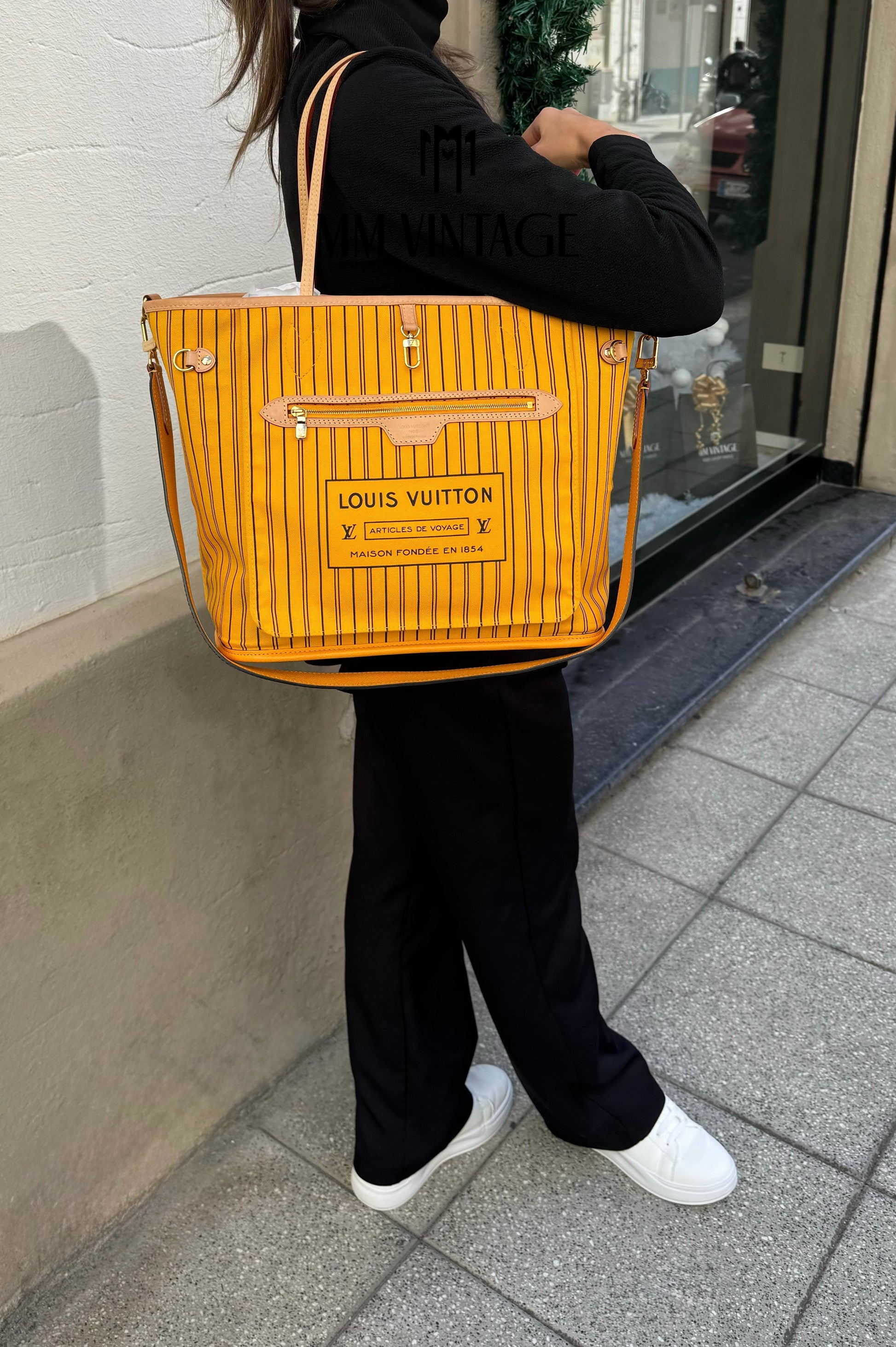 Borsa Neverfull Bandoulière Inside Out MM Reversibile Louis Vuitton