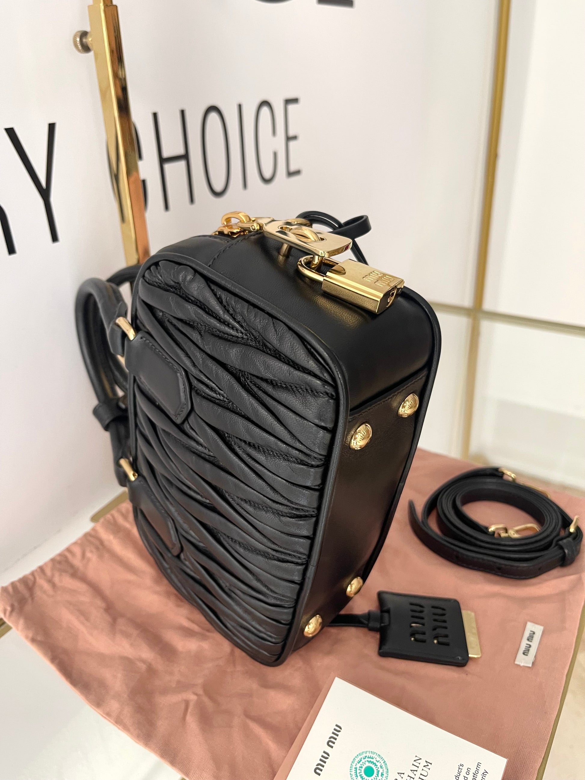 Borsa Arcadie Small Miu Miu