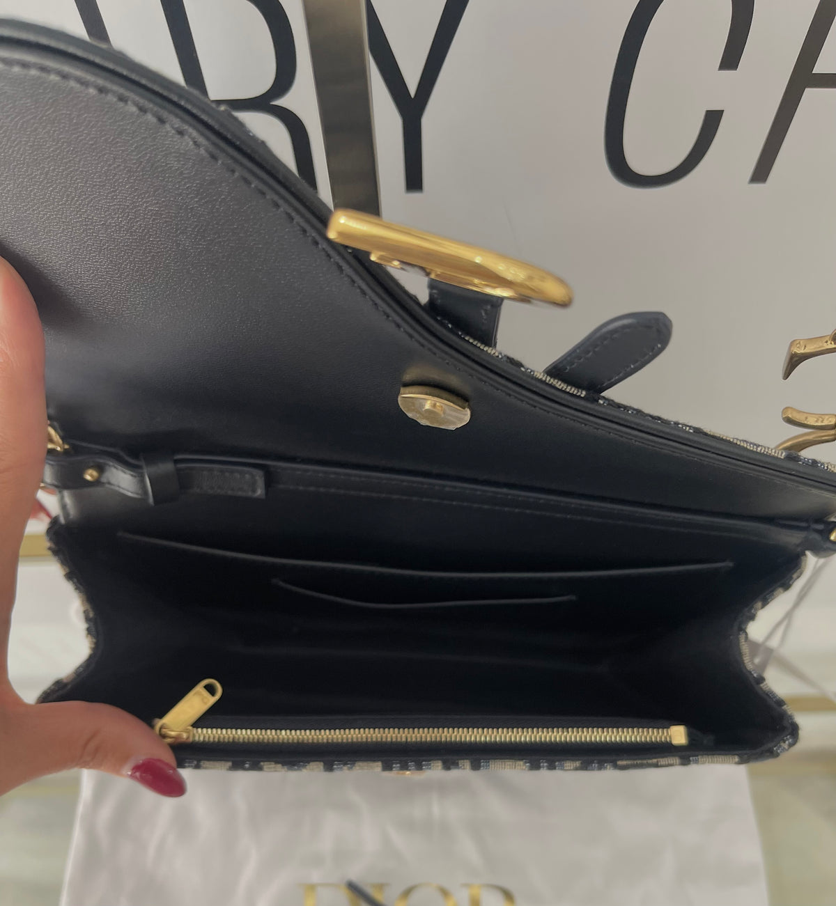 Pochette Gallop Saddle Christian Dior