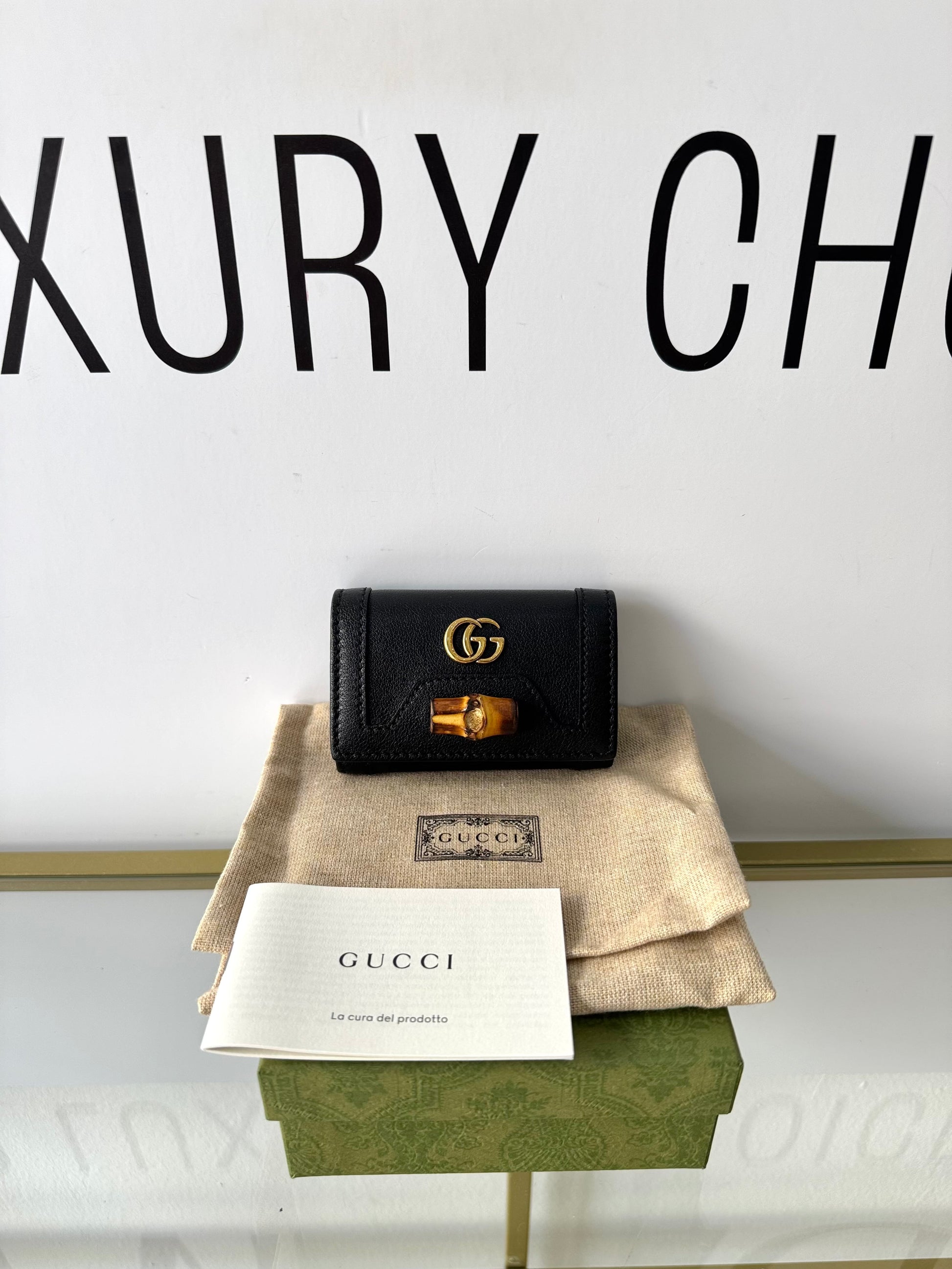 Portachiavi Diana GG Bamboo Gucci