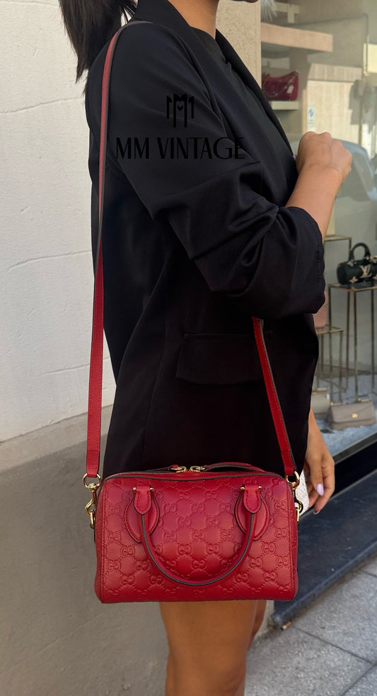 Bauletto Boston Guccissima Gucci