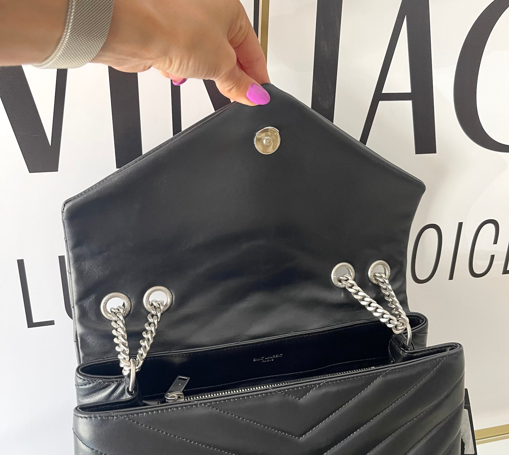 Borsa LouLou Medium Saint Laurent