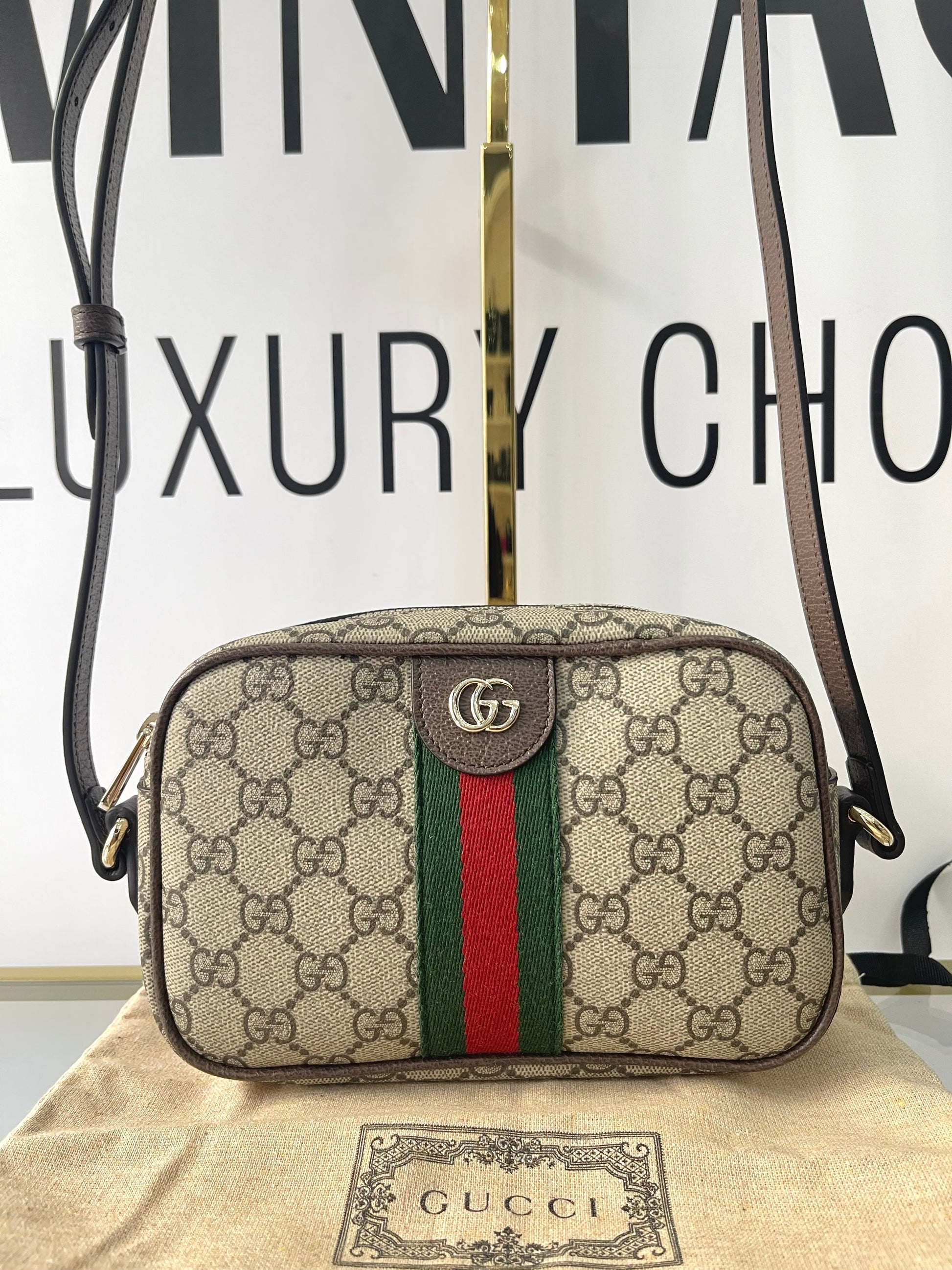 Borsa Camera Bag Ophidia GG Supreme Gucci