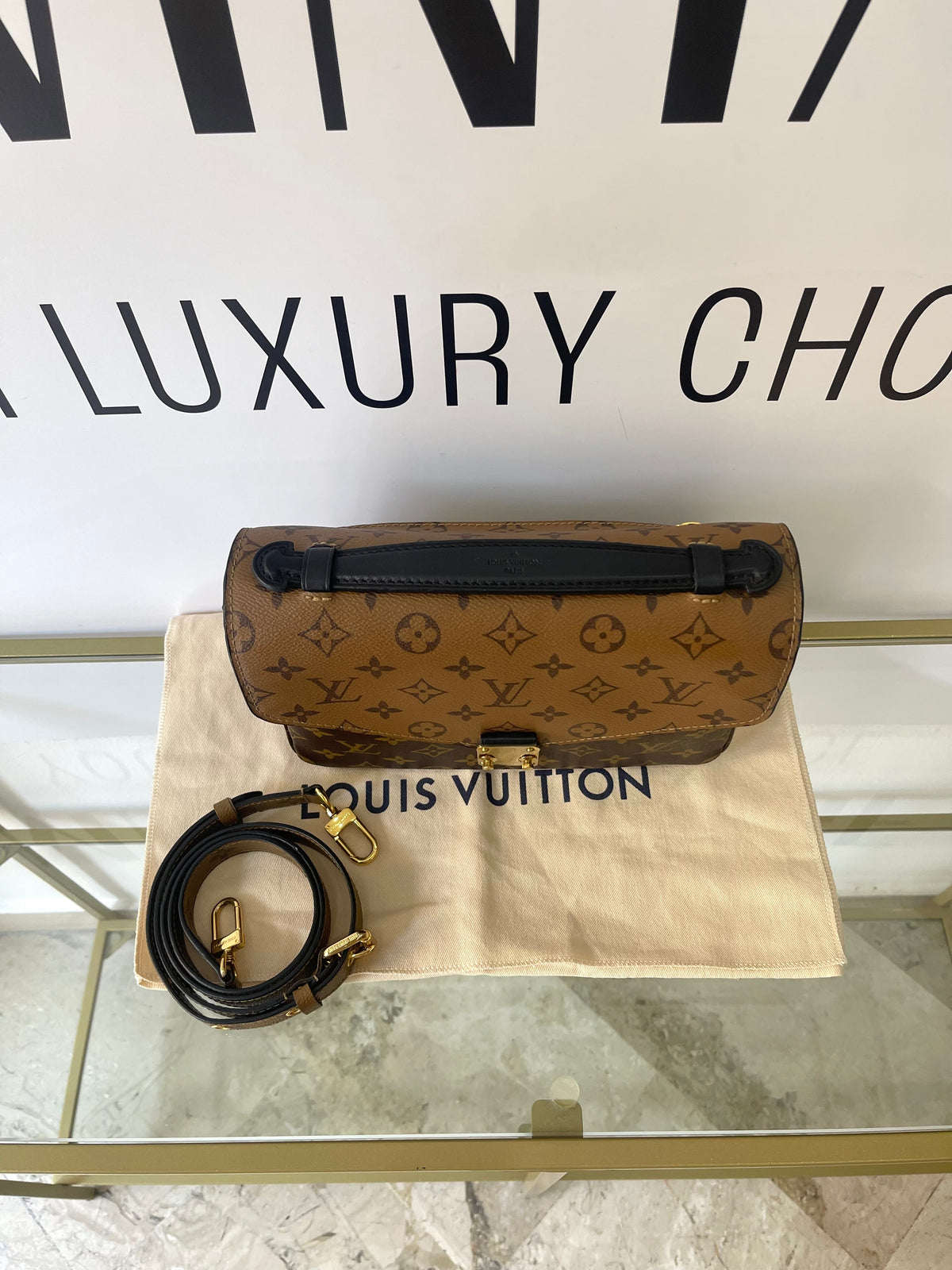 Borsa Métis Monogram Reverse Louis Vuitton