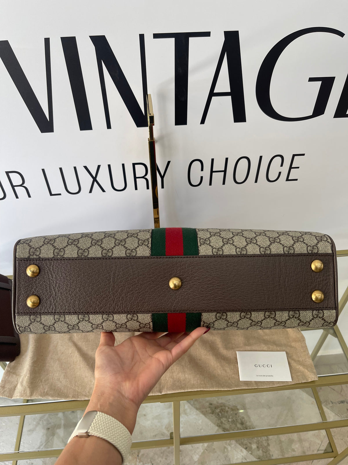 Bauletto Ophidia GG Supreme Gucci