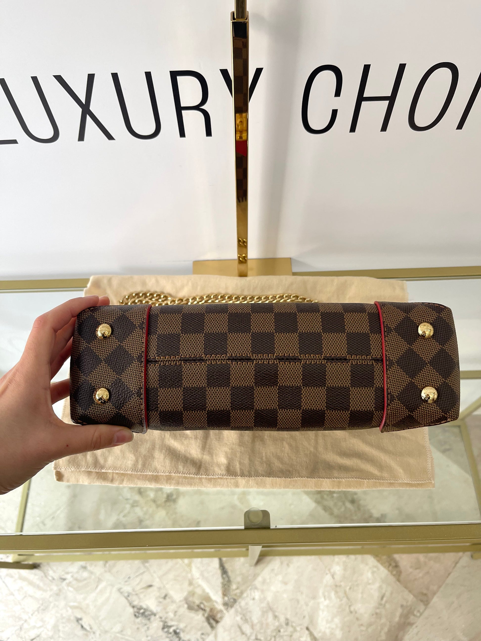Borsa Caissa Damier Ebéne Louis Vuitton