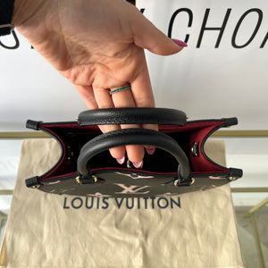 Borsa OnTheGo PM Monogram Empreinte Bicolor Louis Vuitton