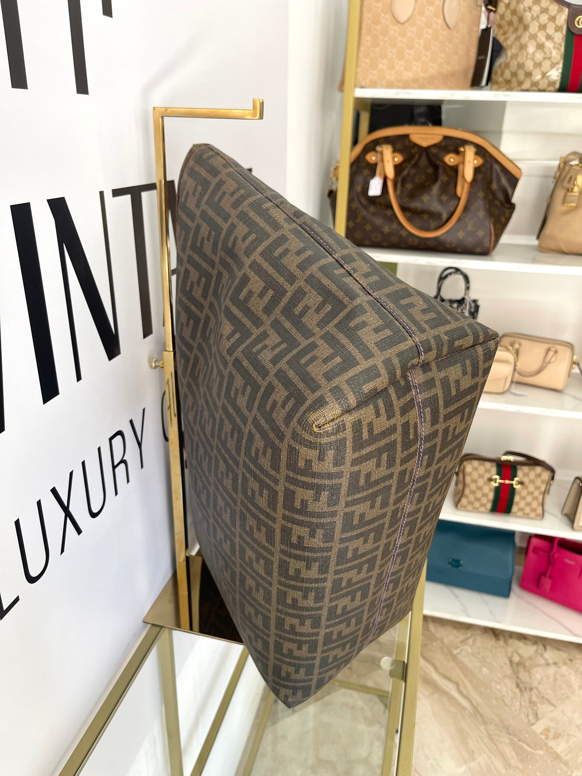 Borsa Shopping Roll FF Zucca Fendi