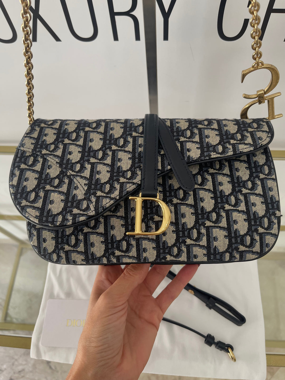 Pochette Gallop Saddle Christian Dior
