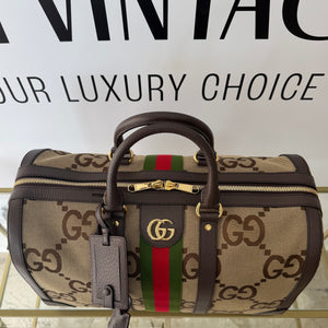 Borsone Savoy GG Jumbo Gucci