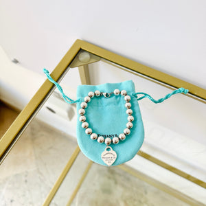 Bracciale Bead cuore Small Tiffany