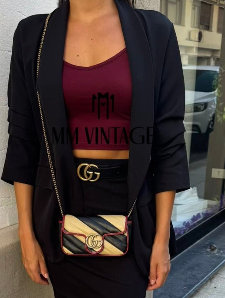 Borsa Mini Marmont GG Torchon Gucci