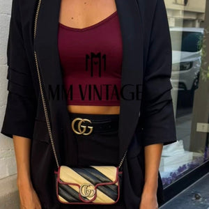 Borsa Mini Marmont GG Torchon Gucci