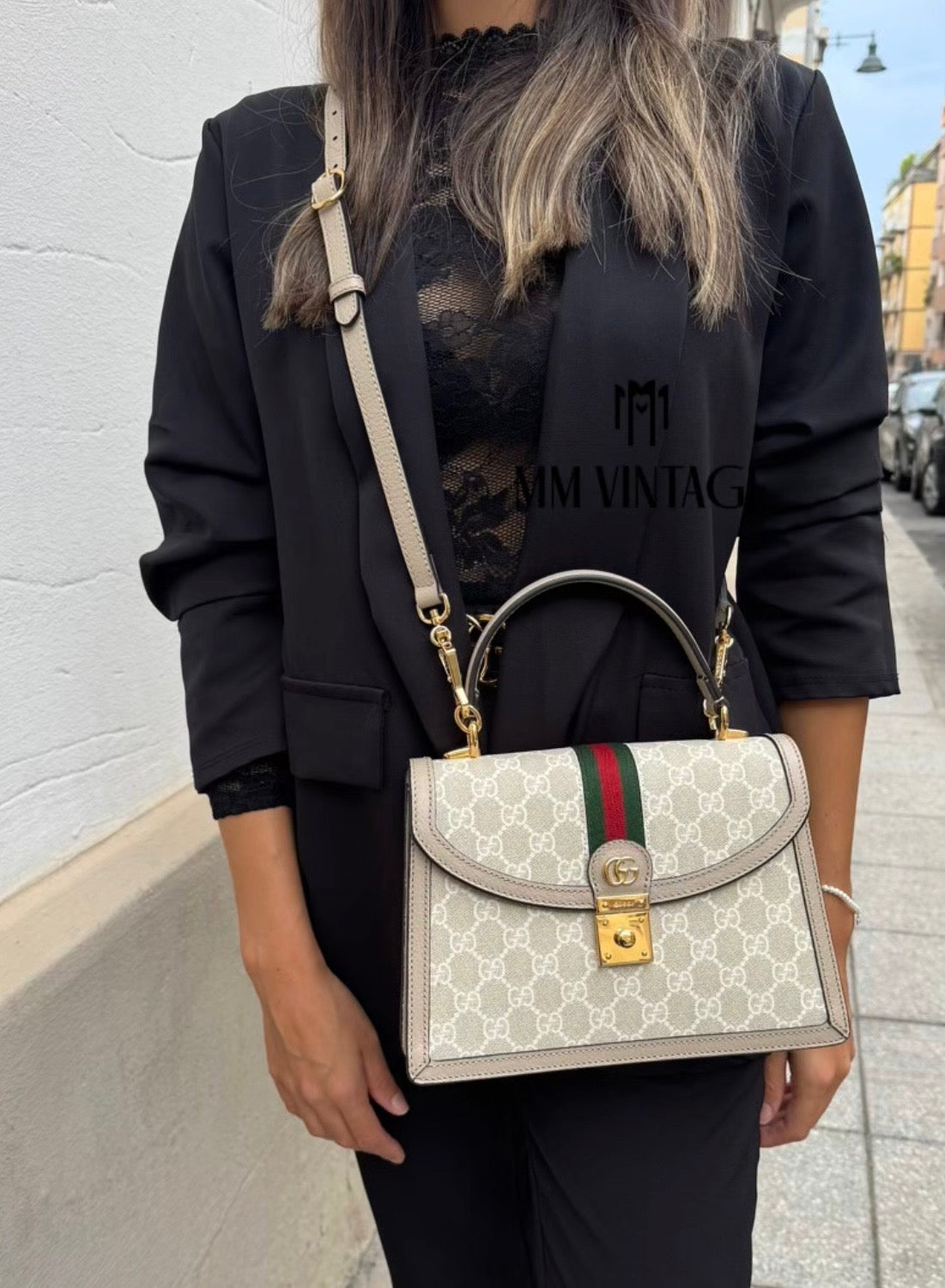 Borsa Ophidia GG Supreme Media Gucci