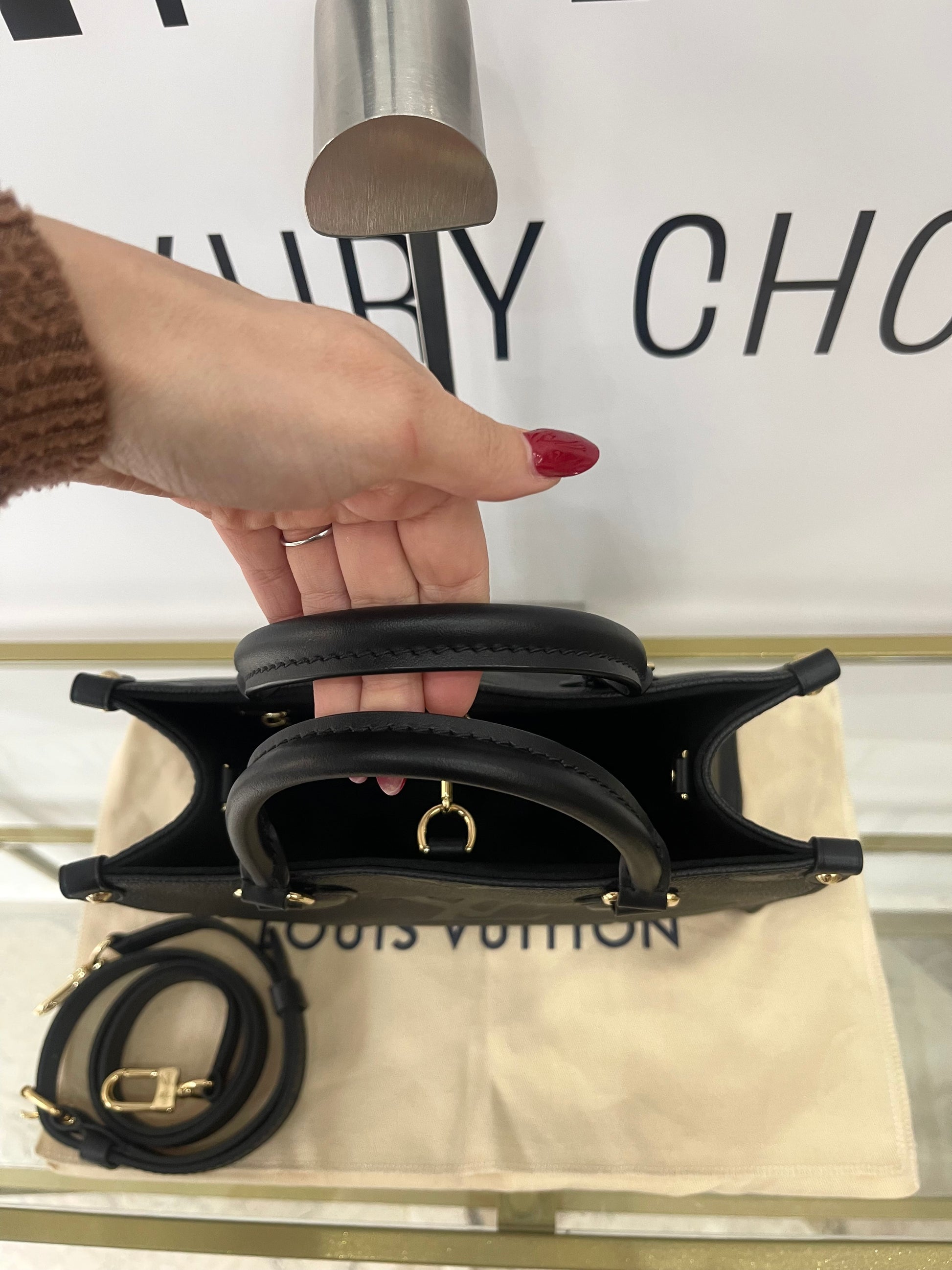 Borsa OnTheGo PM Monogram Empreinte Louis Vuitton