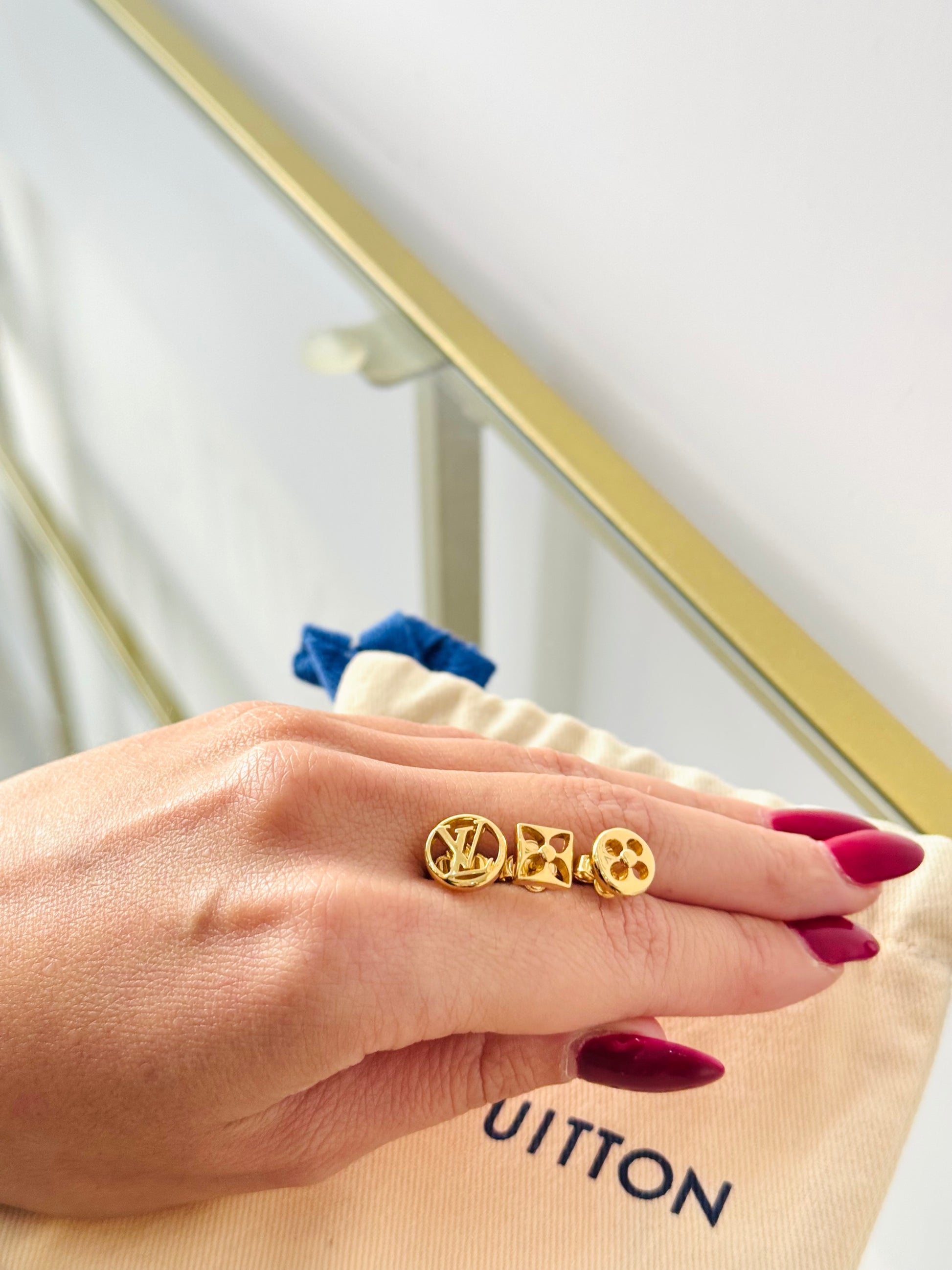 Set di Orecchini Crazy in Lock Louis Vuitton