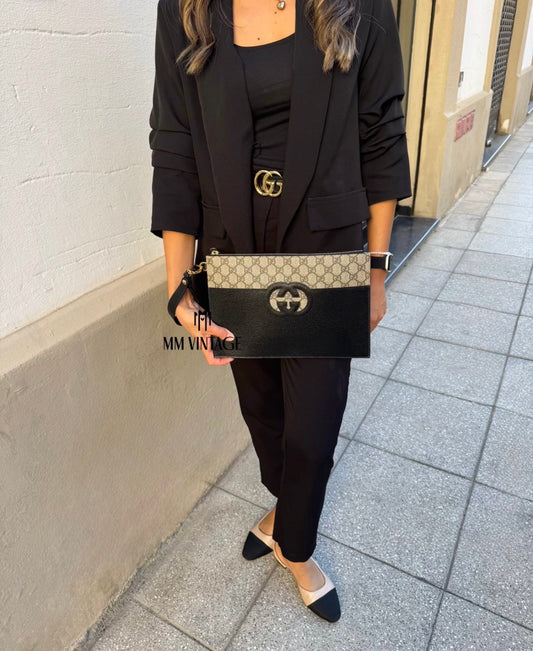 Pochette Interlocking GG Supreme Gucci