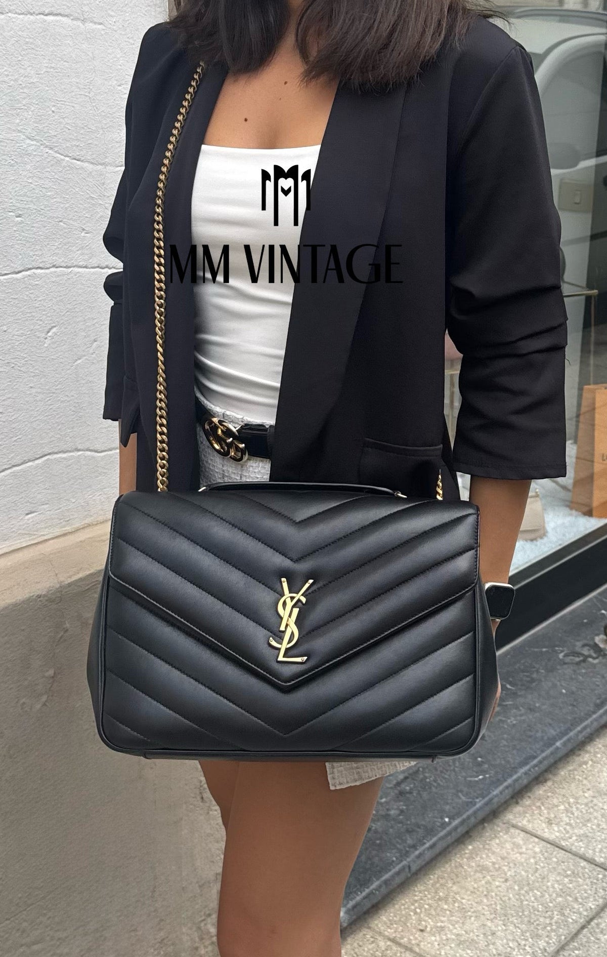 Borsa LouLou Large Saint Laurent