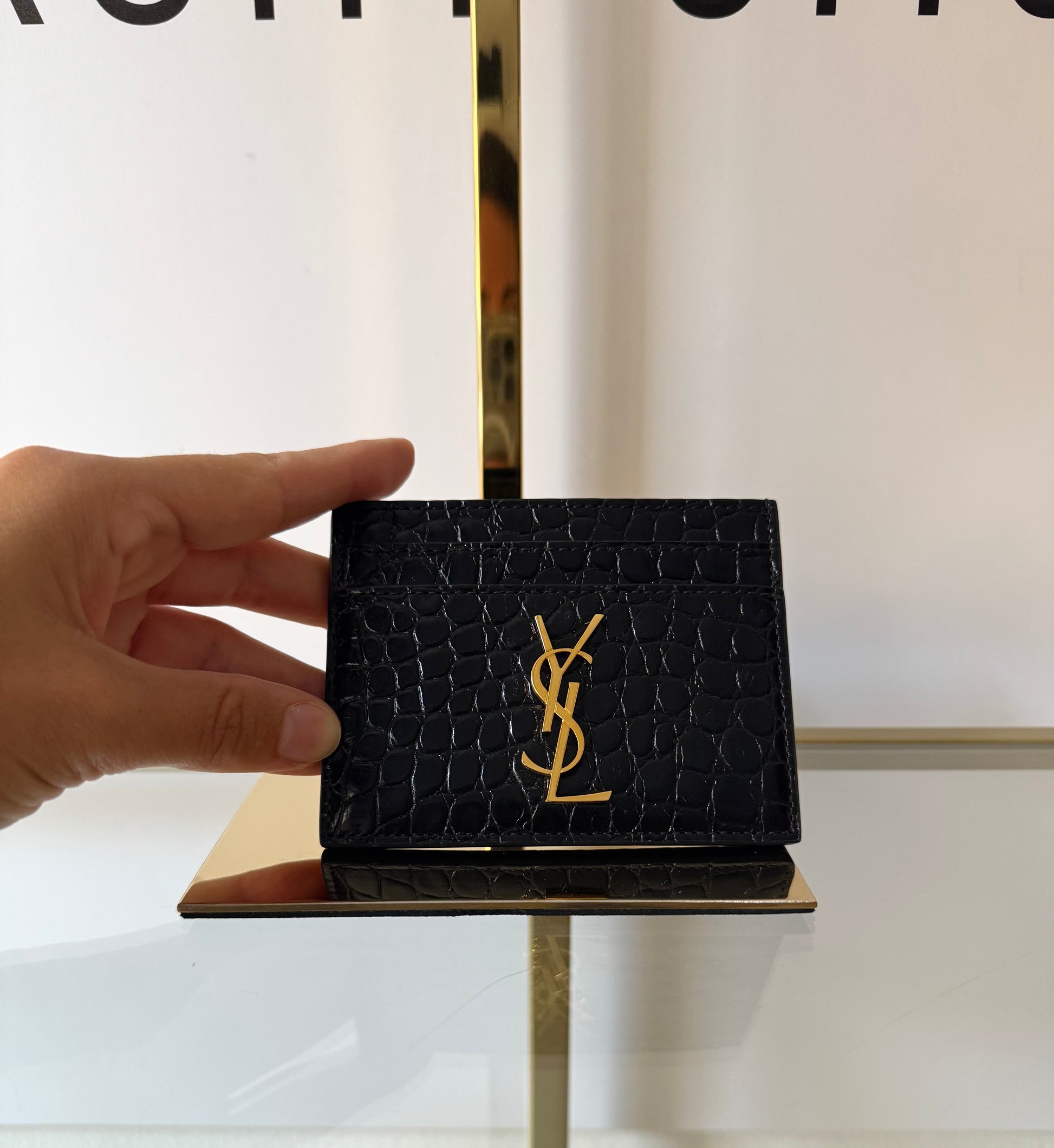 Portacarte Cassandre Saint Laurent
