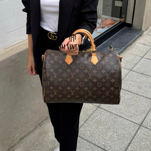 Borsa Speedy 35 Bandoulière Monogram Louis Vuitton