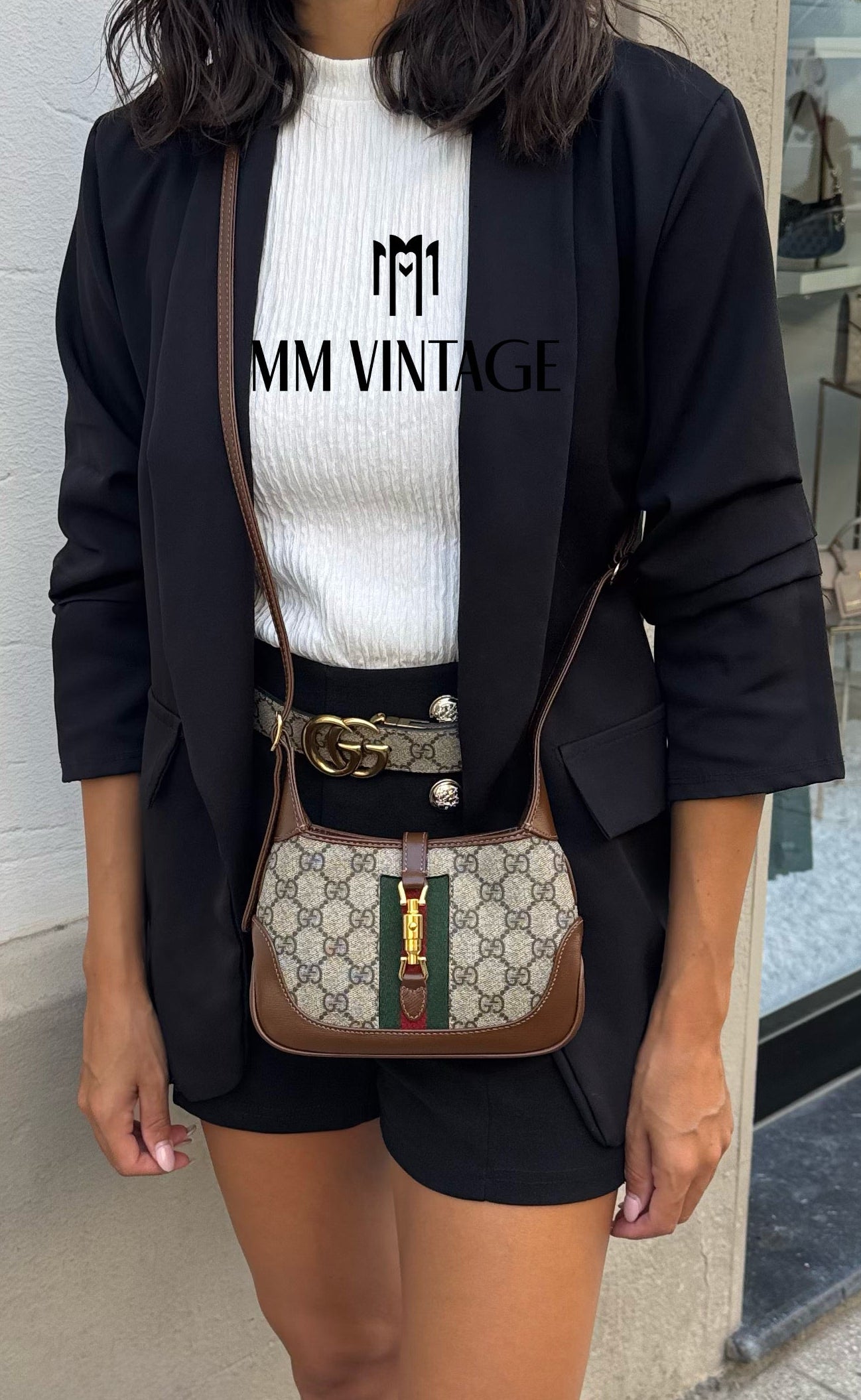 Borsa Mini Jackie 1961 GG Supreme Gucci