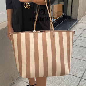 Borsa Shopping Roll Large Reversibile Fendi