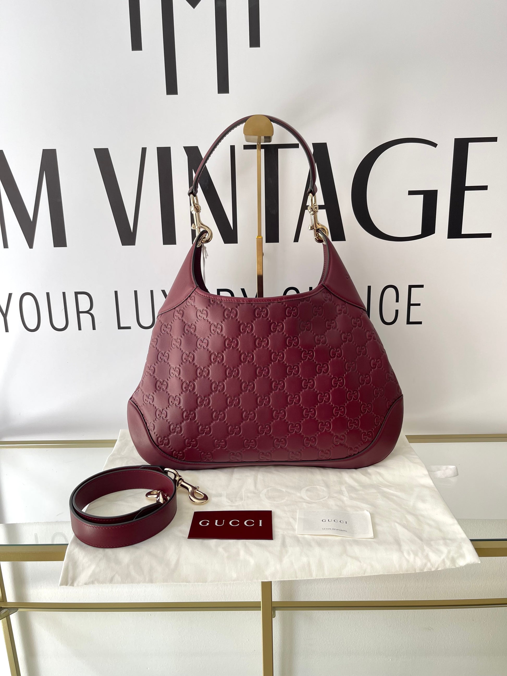 Borsa Hobo B Medium Gucci