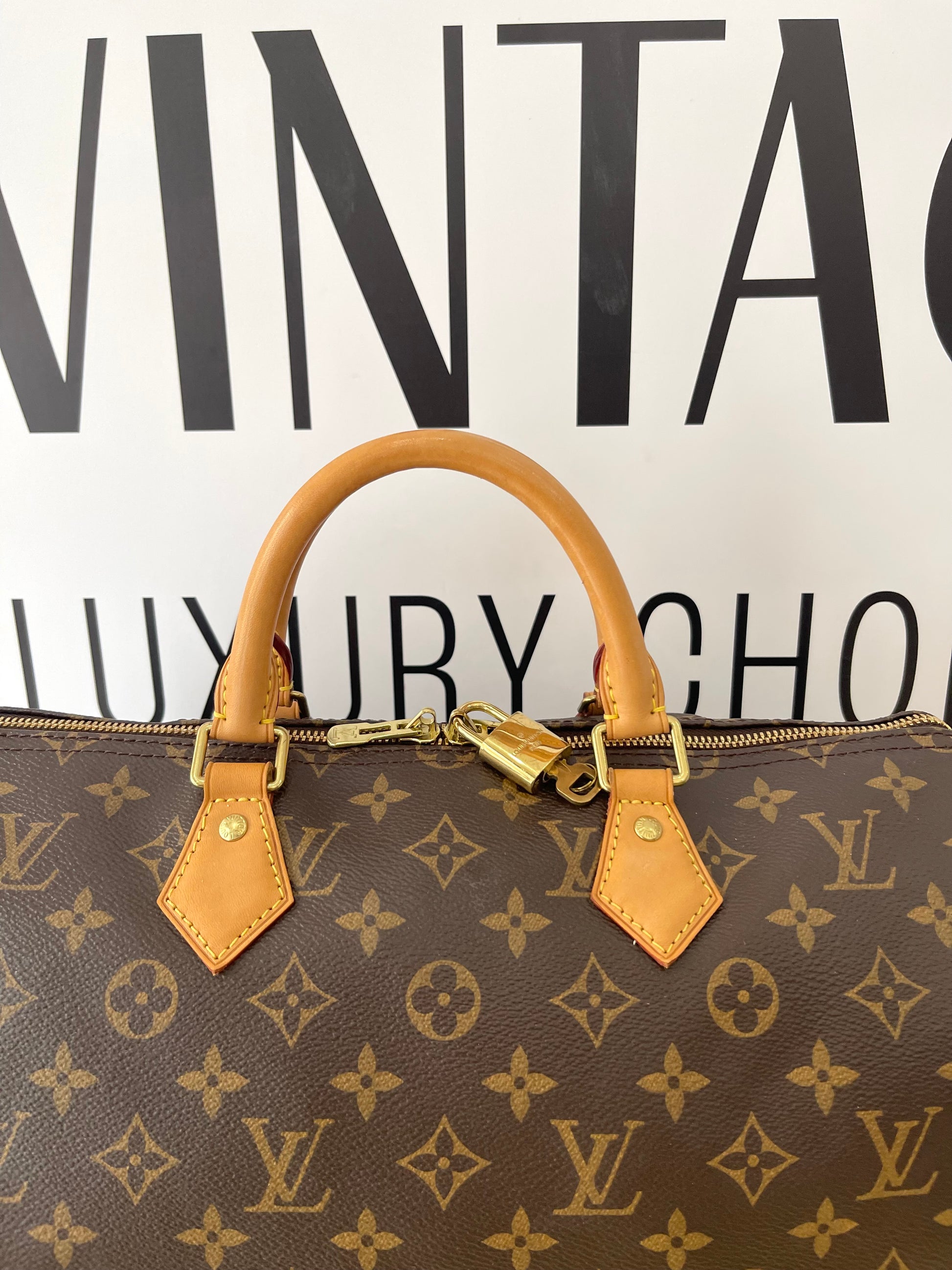 Borsa Speedy 35 Bandoulière Monogram Louis Vuitton