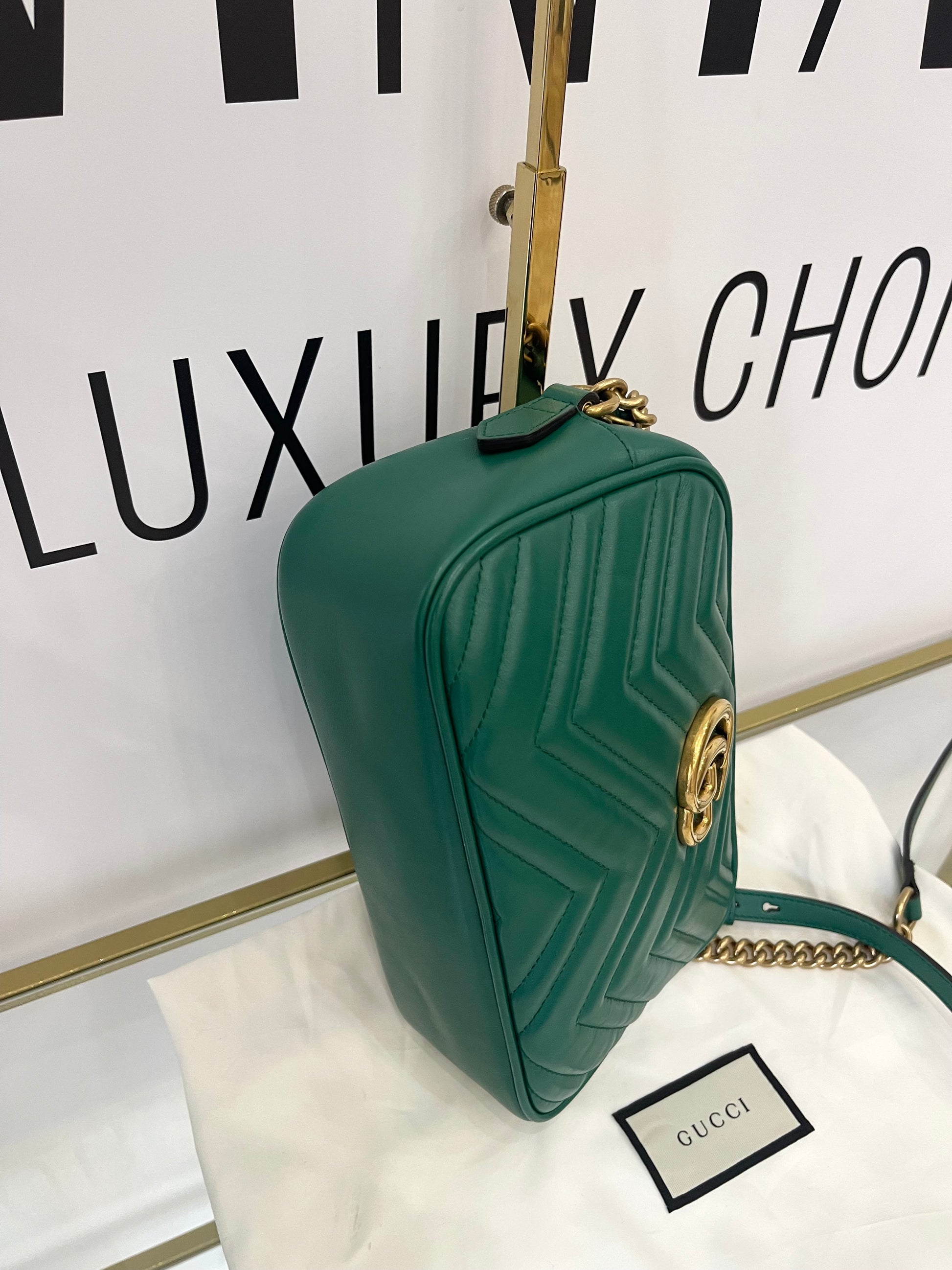 Borsa Camera Bag GG Marmont Matelassé Gucci