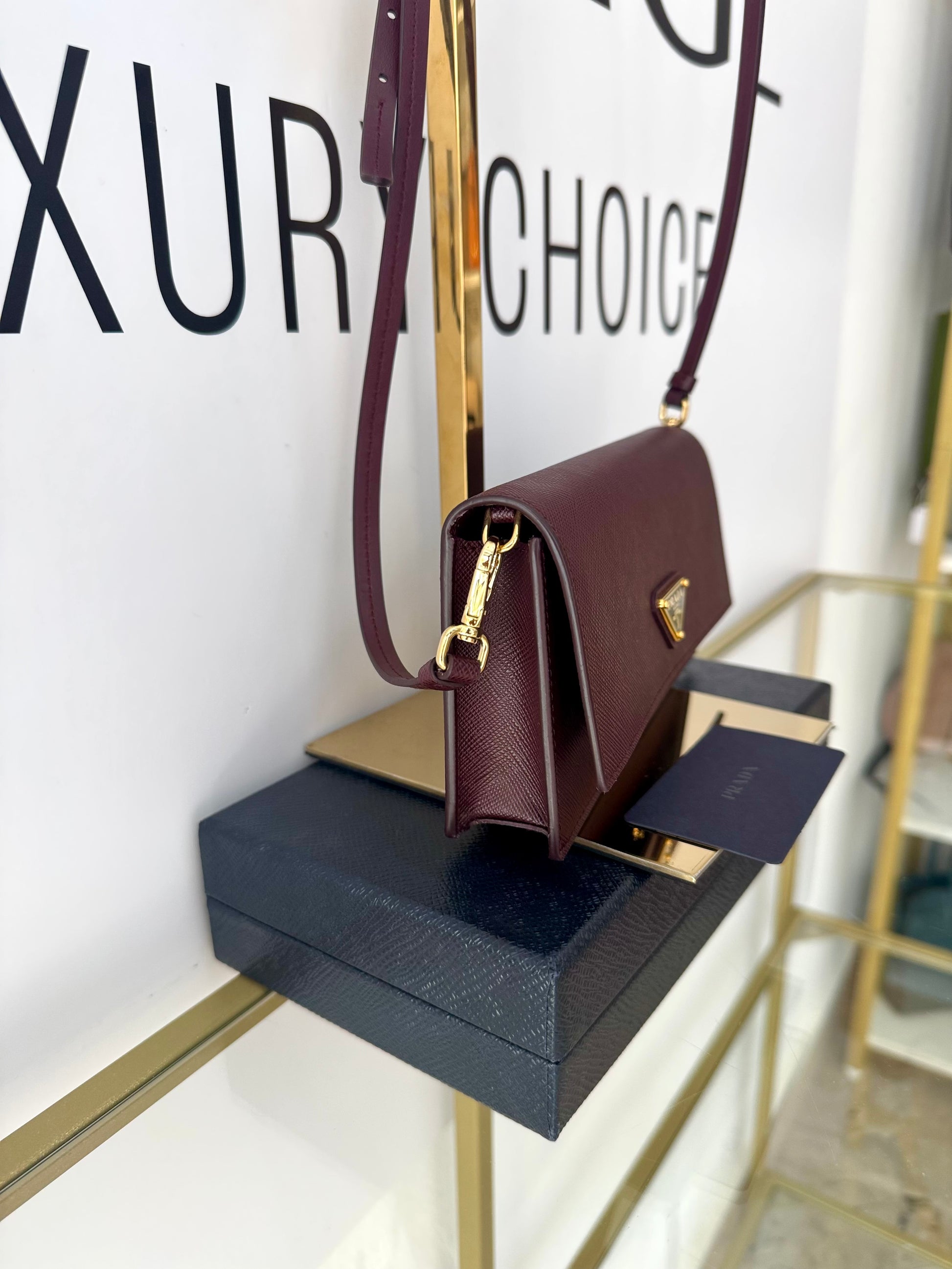 Borsa Mini In Saffiano Prada