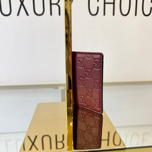 Portacarte GG Emblem Gucci