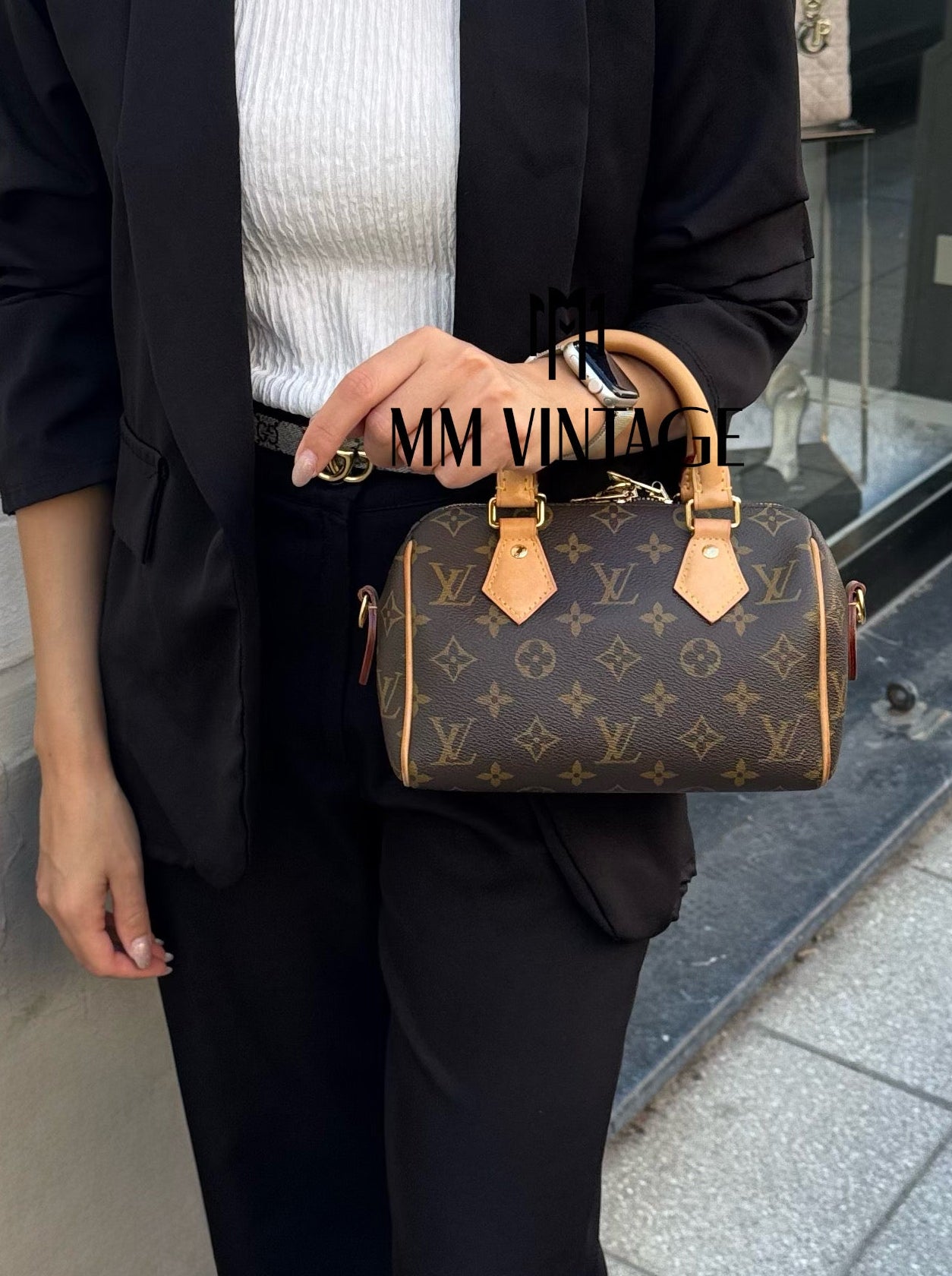 Borsa Speedy Bandoulière 20 Monogram Louis Vuitton