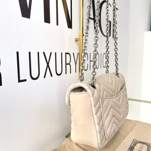 Borsa Marmont 26 GG in Nabuk Gucci