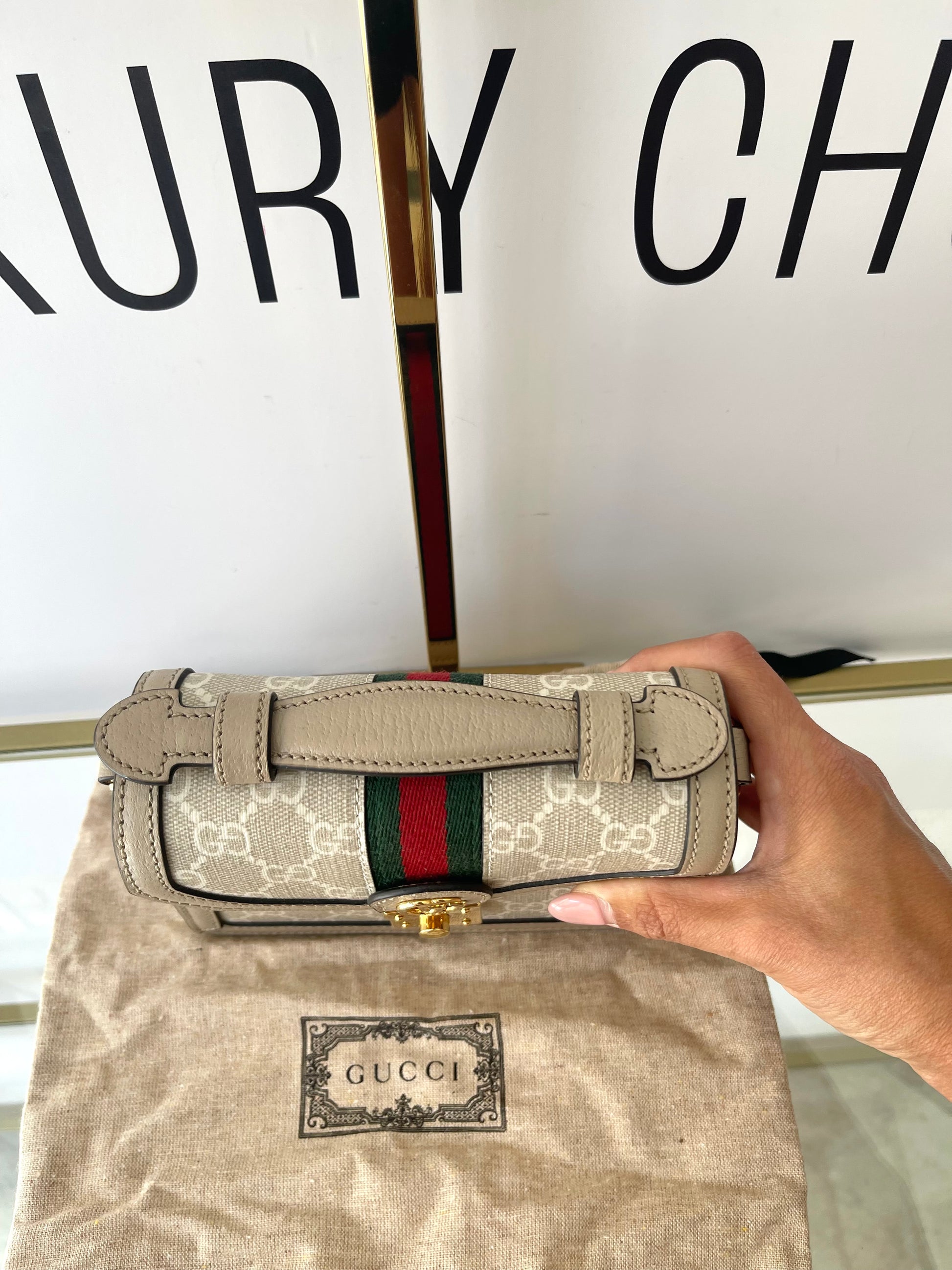 Borsa Mini Ophidia GG Supreme Gucci