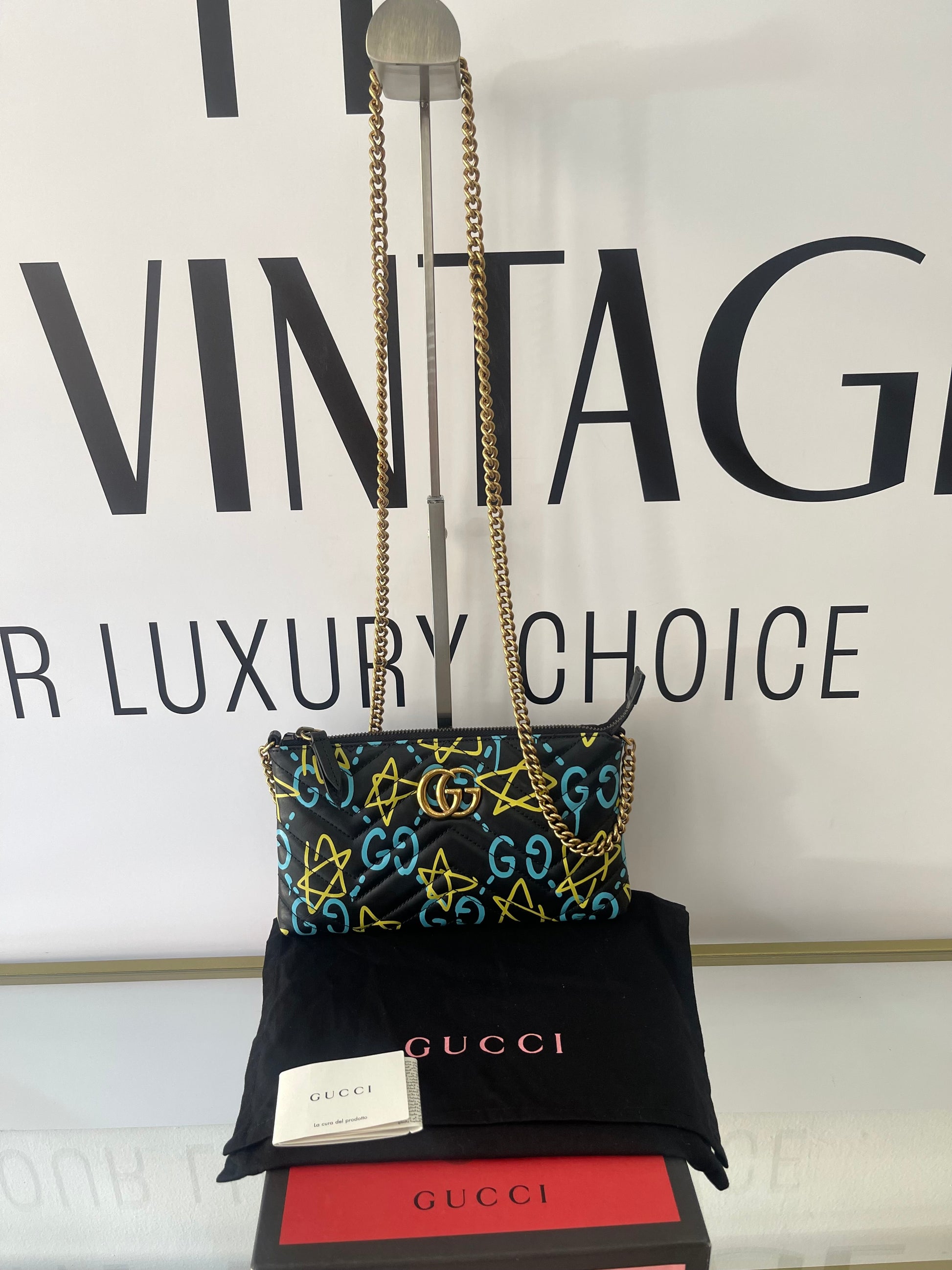 Borsa Ghost GG Marmont Gucci Limited Edition