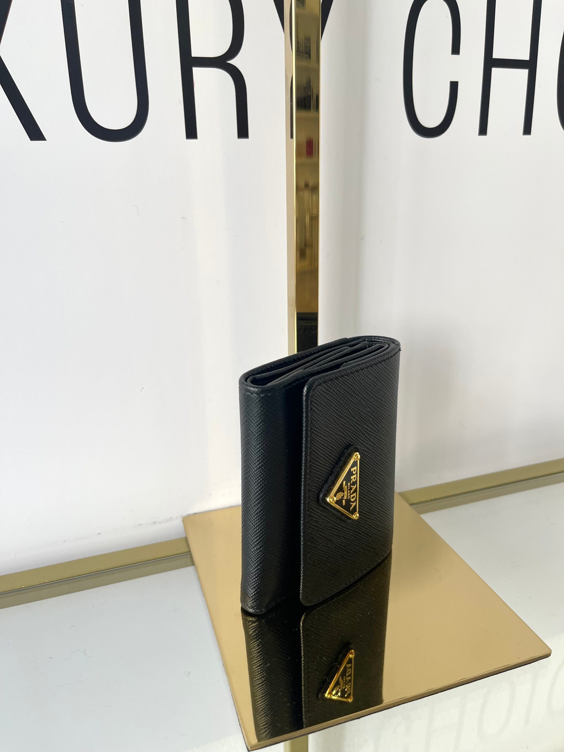 Portafoglio in Saffiano Prada