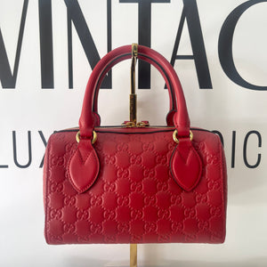 Bauletto Boston Guccissima Gucci