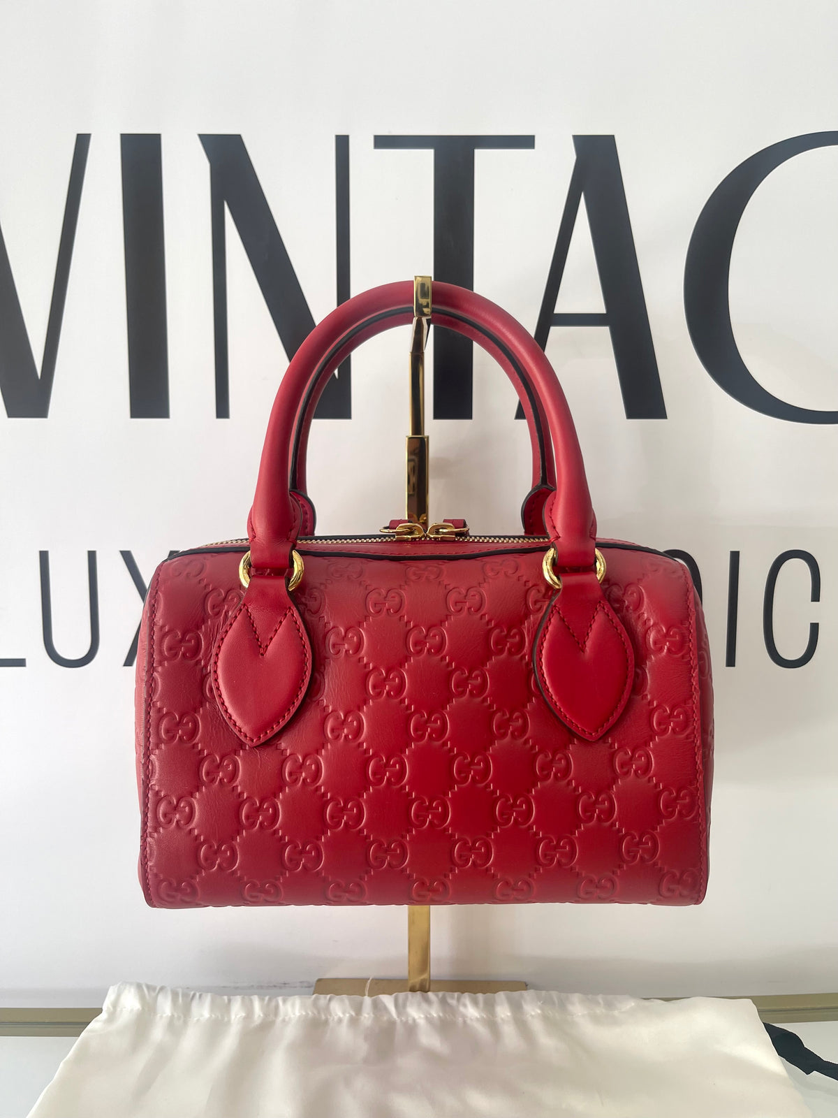 Bauletto Boston Guccissima Gucci