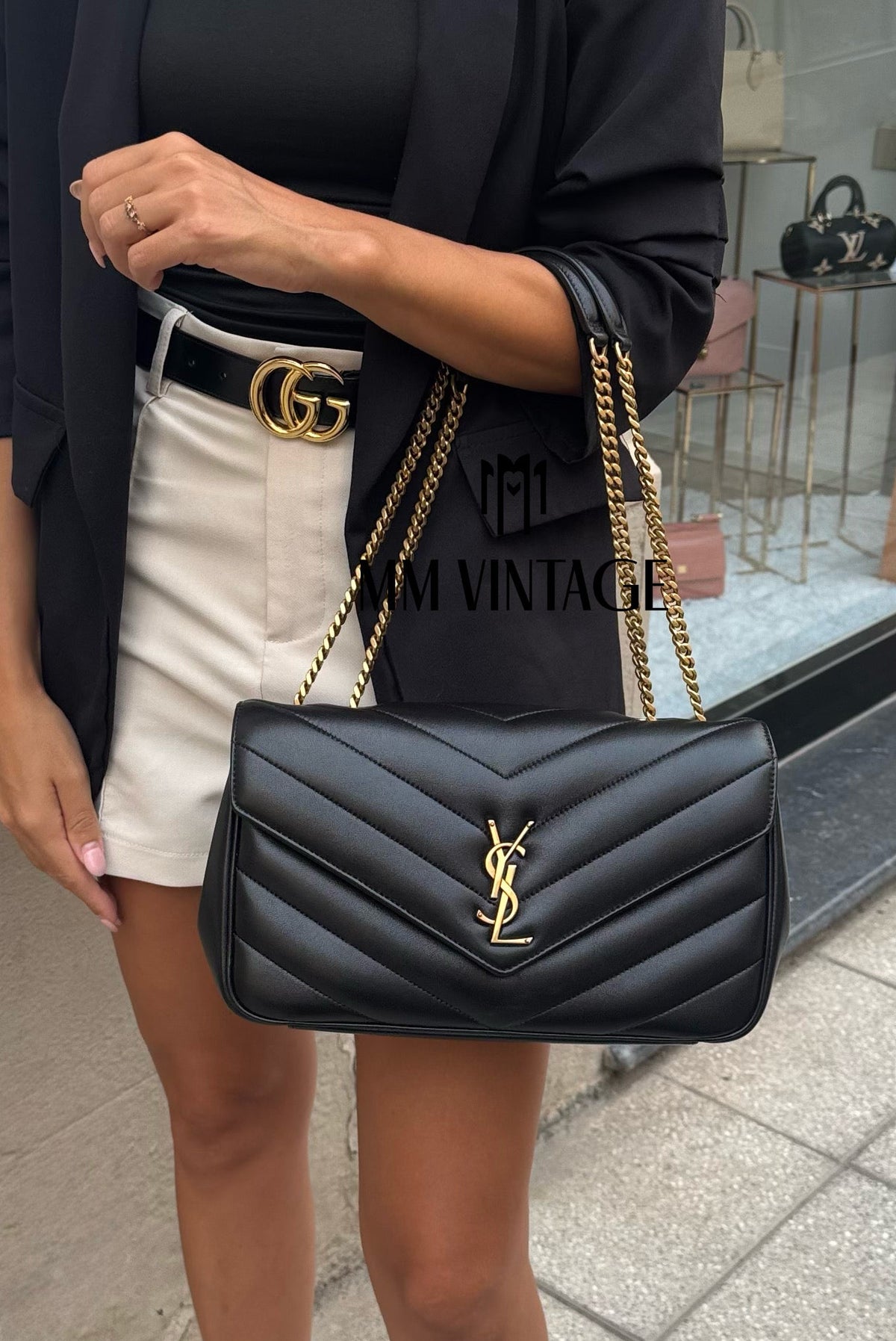 Borsa LouLou Medium Saint Laurent