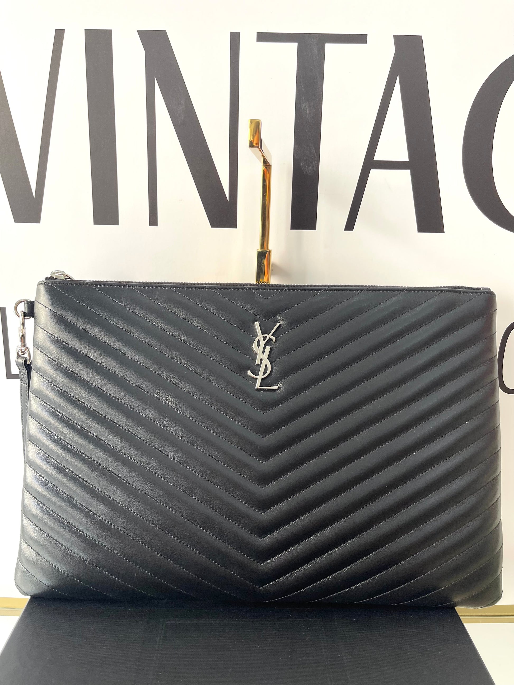 Pochette Cassandre Matelassé Saint Laurent