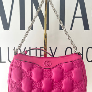 Borsa GG Matelassé fucsia Gucci