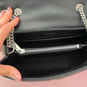 Borsa LouLou Small black hw argento YSL