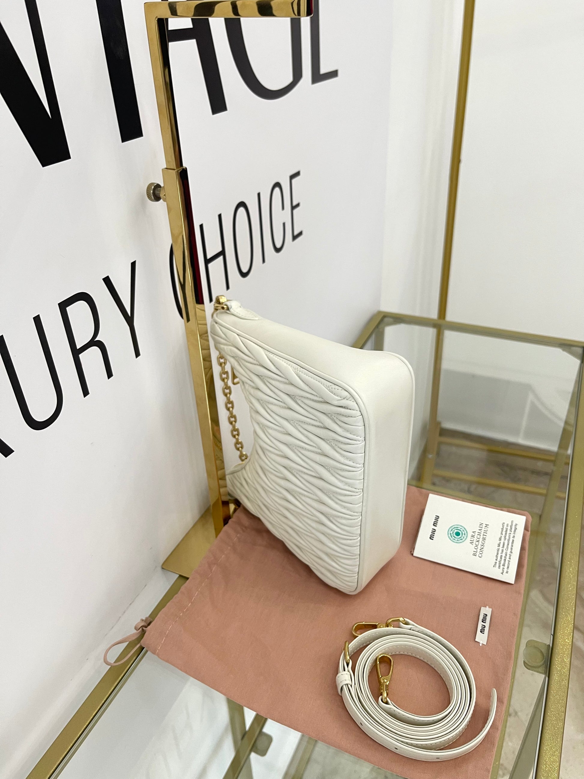 Borsa Matelassè Miu Miu