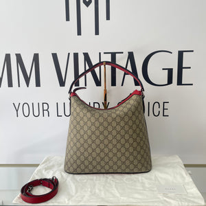 Borsa Hobo Linea A GG Supreme Gucci