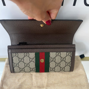 Portafoglio Continental Ophidia GG Gucci